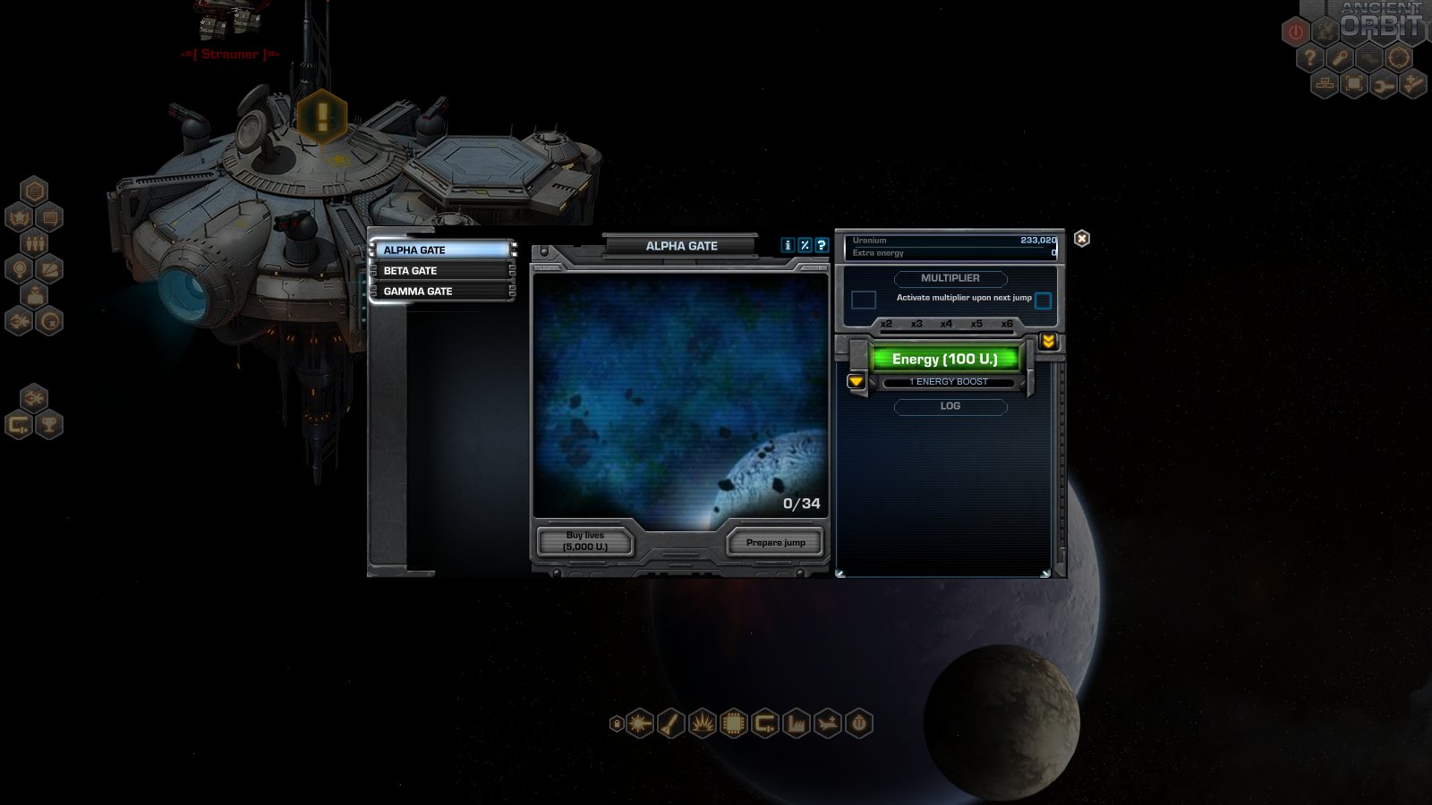 The Galaxy Gate builder